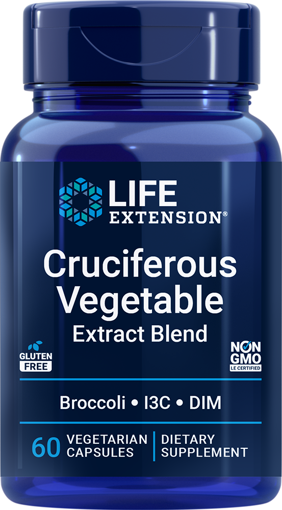Triple Action Cruciferous Vegetable Extract, 60 capsules Life Extension