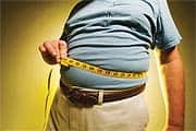 Obesity Linked to Less Brain Tissue in Elderly
