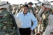 Dr. Sanjay Gupta on location in Kuwait.