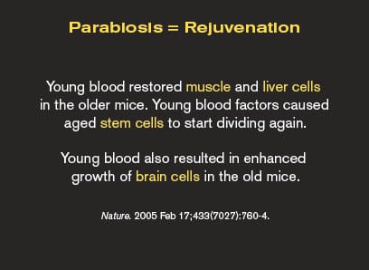 Parabiosis = Rejuvenation