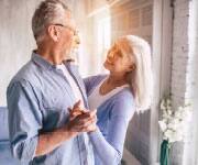 Man and woman dancing