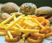 fries, onion rings and other foods high in Omega-6