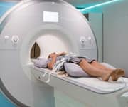 patient about to undergo a CT scan