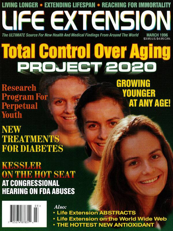 Magazine Cover March 1996