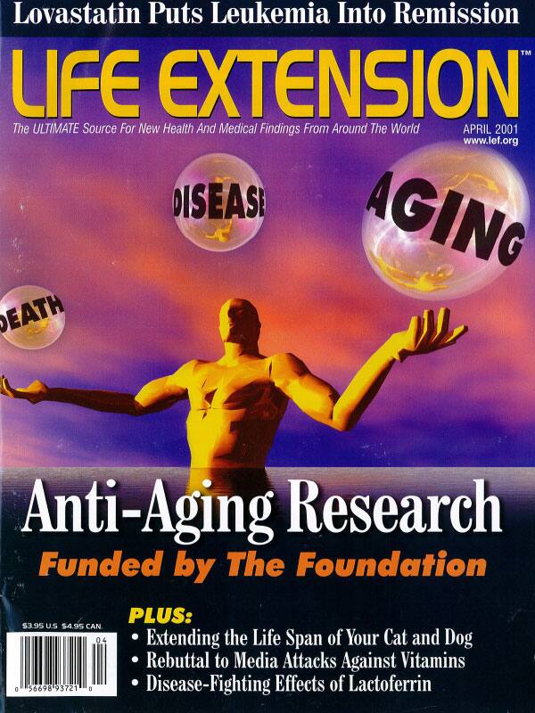 Magazine Cover April 2001