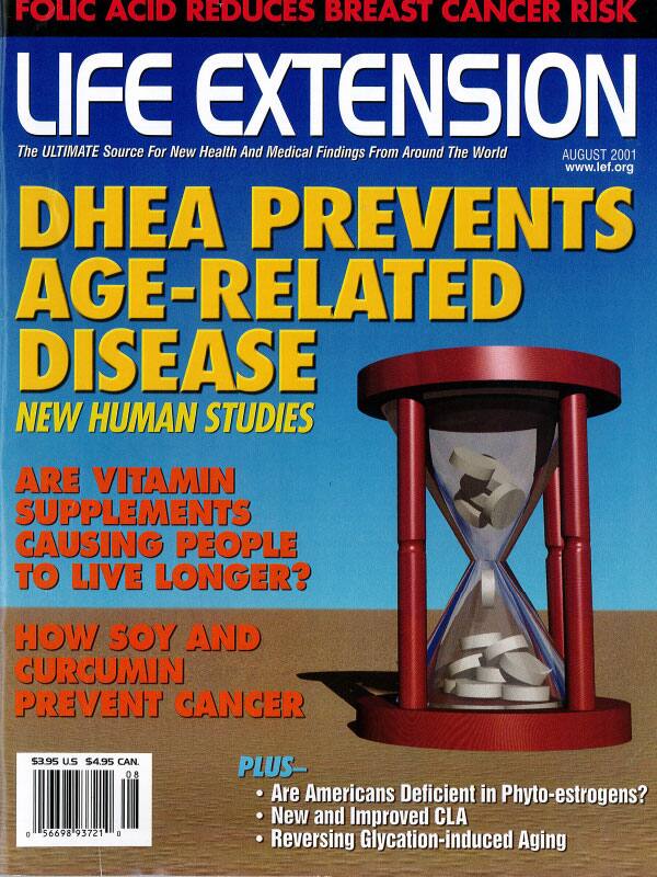 Magazine Cover August 2001