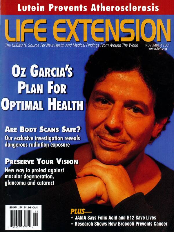 Magazine Cover November 2001