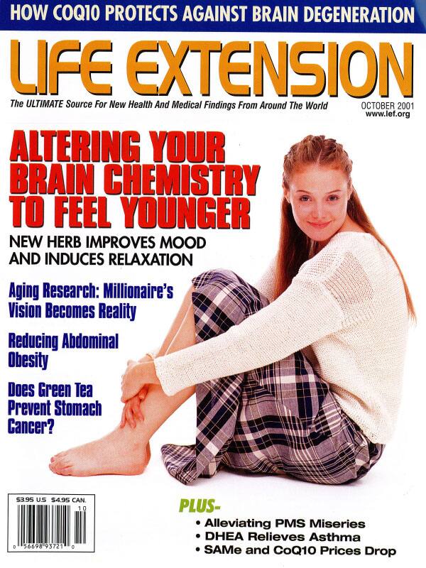 Magazine Cover October 2001