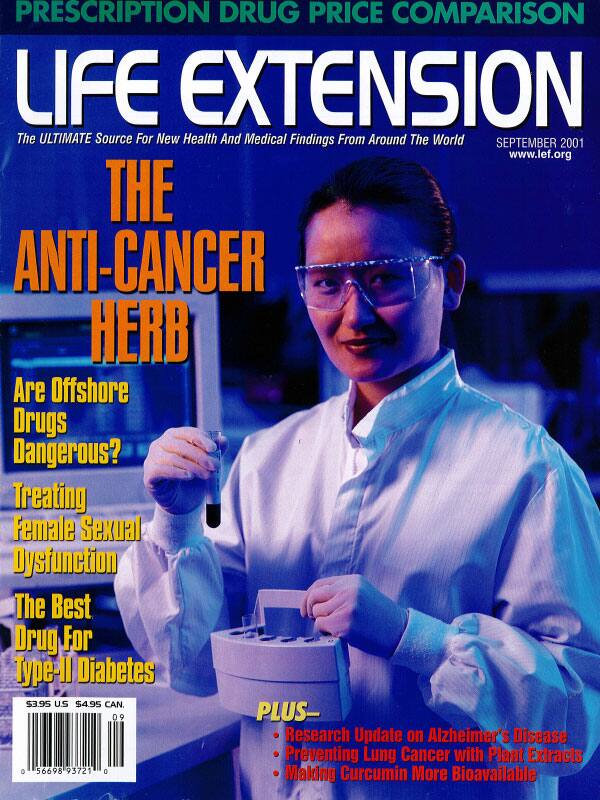 Magazine Cover September 2001