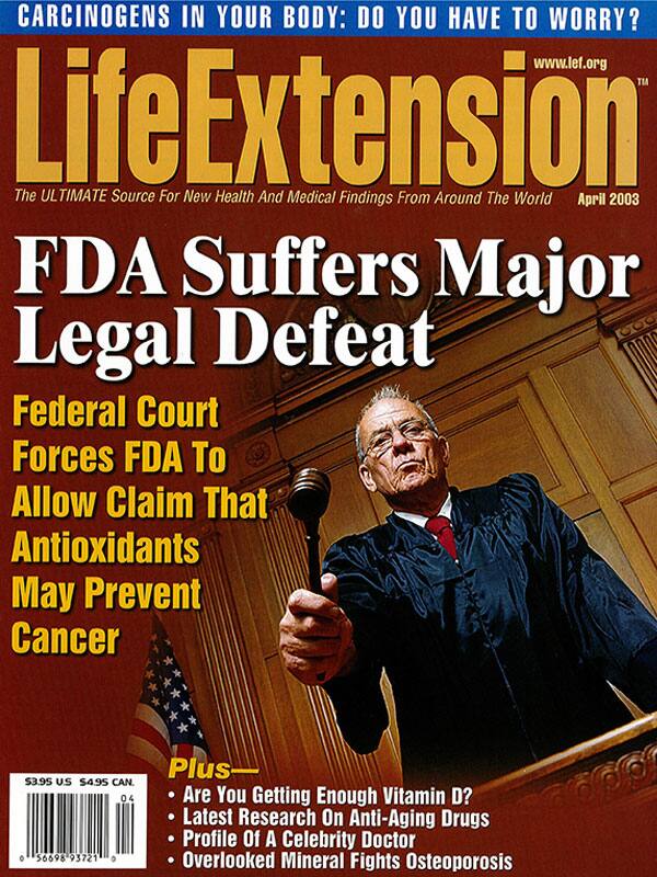 Magazine Cover April 2003