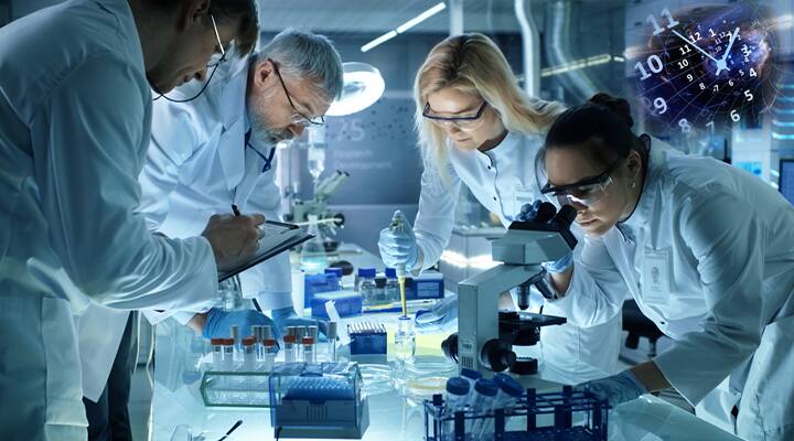 Scientist from the Ellison Medical Foundation researching the biology of aging 