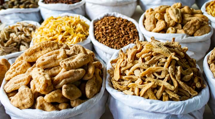 Bags that contain gastodin that can be used against brain aging 