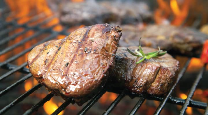 Grilled beef that high in glycation and mutagens