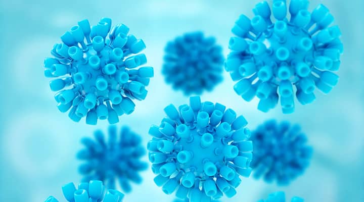 Representation of hepatitis b virus that can cause liver disease