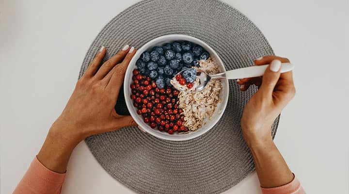Health-boosting cup of cranberries
