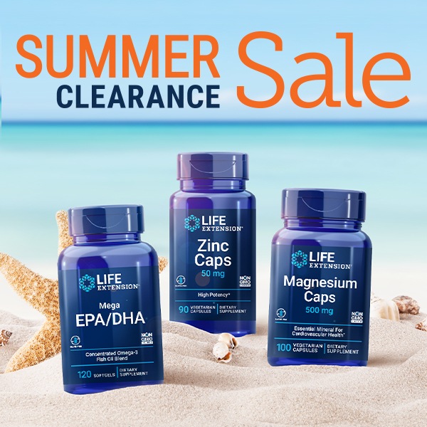 Summer Clearance Sale Hot Savings on Supplements