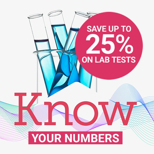 Save up to 25% on lab tests. shop now.