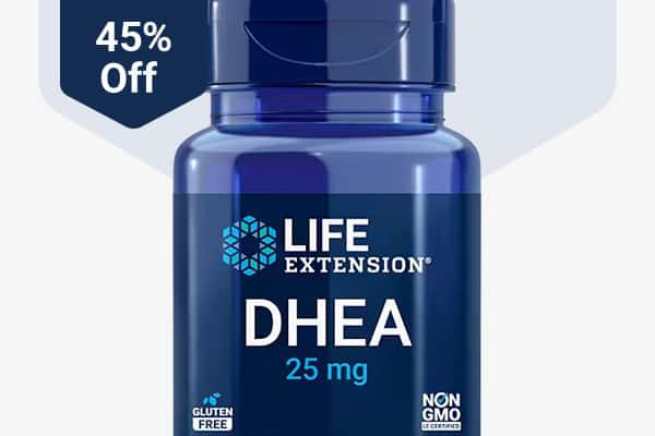 45% off DHEA