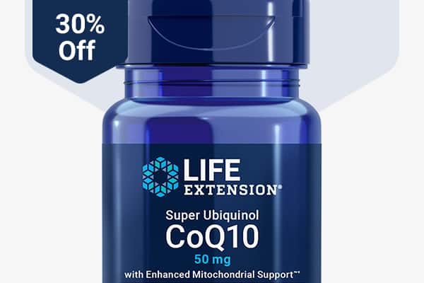 30% off Super Ubiquinol CoQ10 with Enhanced Mitochondrial Support