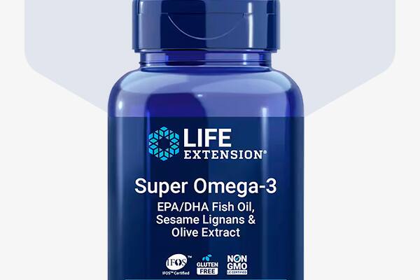 Super Omega-3 EPA/DHA Fish Oil, Sesame Lignans & Olive Extract