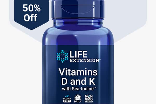 50% off Vitamins D and K with Sea-Iodine