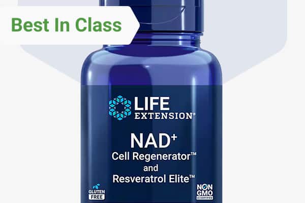 Best in class. NAD+ Cell Regenerator and Resveratrol Elite.