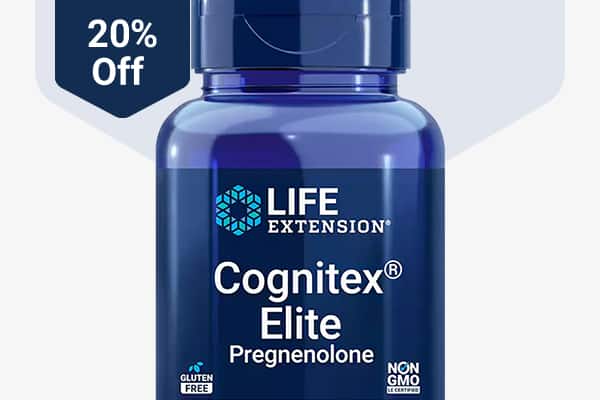 20% off Cognitex Elite Pregnenolone