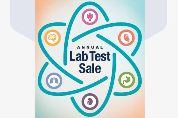 Annual Lab Test Sale