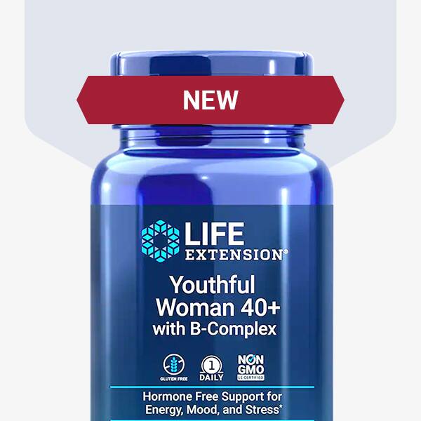 New Youthful Woman 40+ with B-Complex