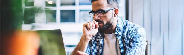 Middle-aged man contemplates his options after learning his PSA