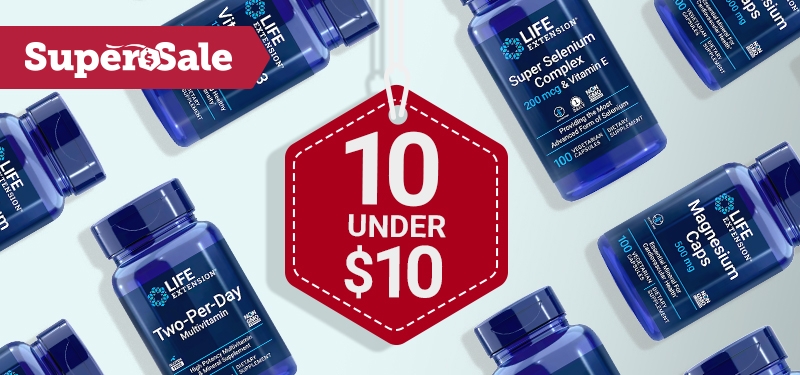 Super Sale. 10 under 10 dollars.