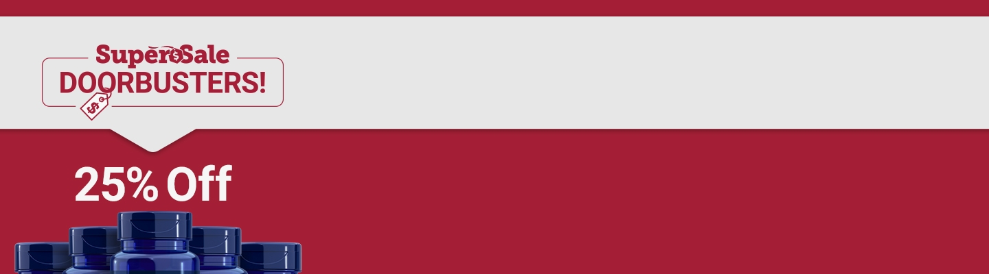 Super Sale Doorbusters! 25% off.