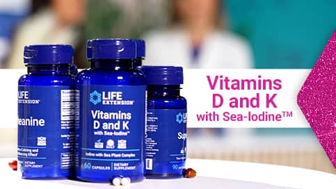Vitamins D and K with Sea-lodine
