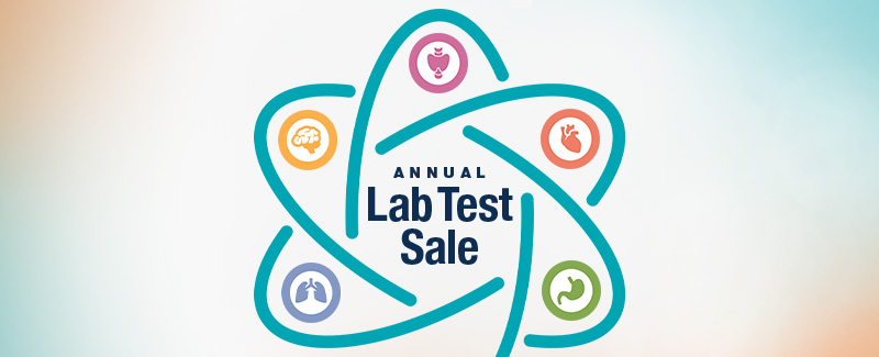 Annual Lab Test Sale