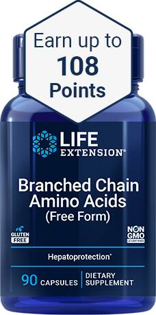 Earn up to 108 points on Branched Chain Amino Acids