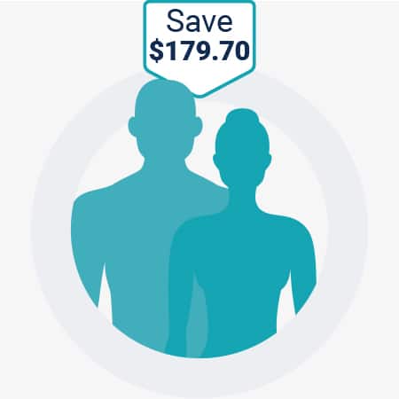 Save $179.70 on Male and Female Lab Tests