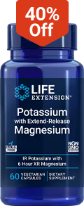 40% off Potassium with Extend-Release Magnesium