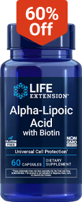 60% off Alpha-Lipoic Acid with Biotin