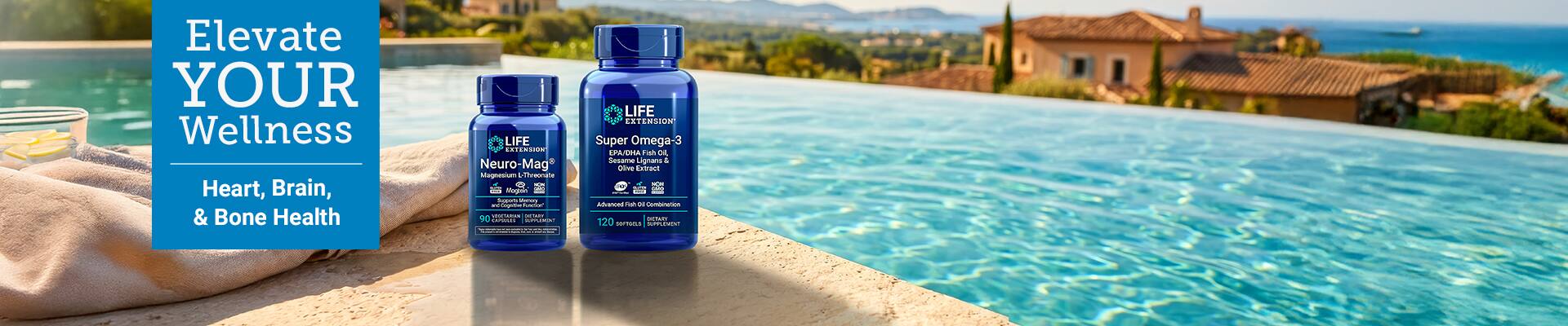 Elevate Your Wellness. Heart, Brain, and Bone Health.