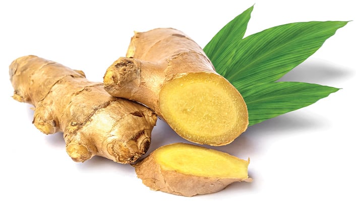 Ginger improves nausea