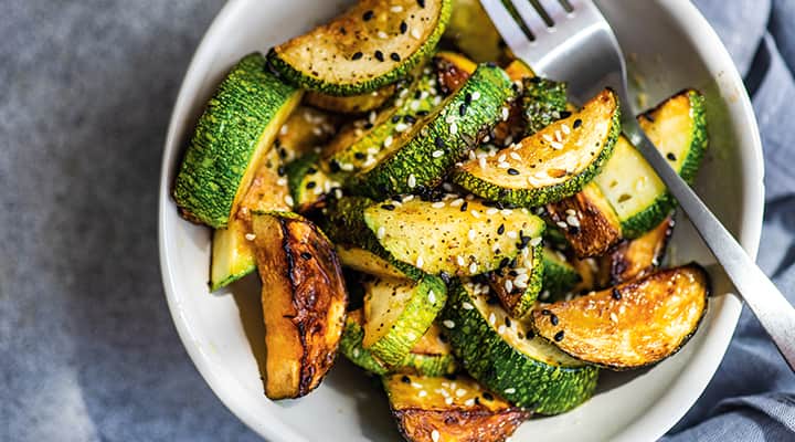 Many low-calorie foods are also low in nutrients. Not
zucchini