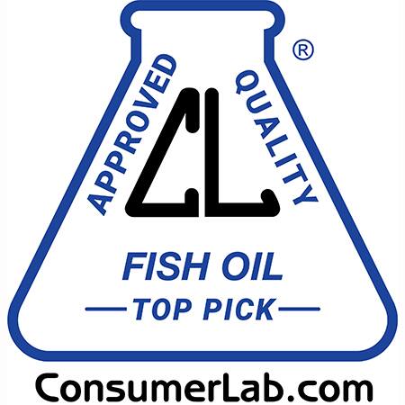 Thumbnail 3 of 3: Consumer Lab Award Fish Oil Top Pick