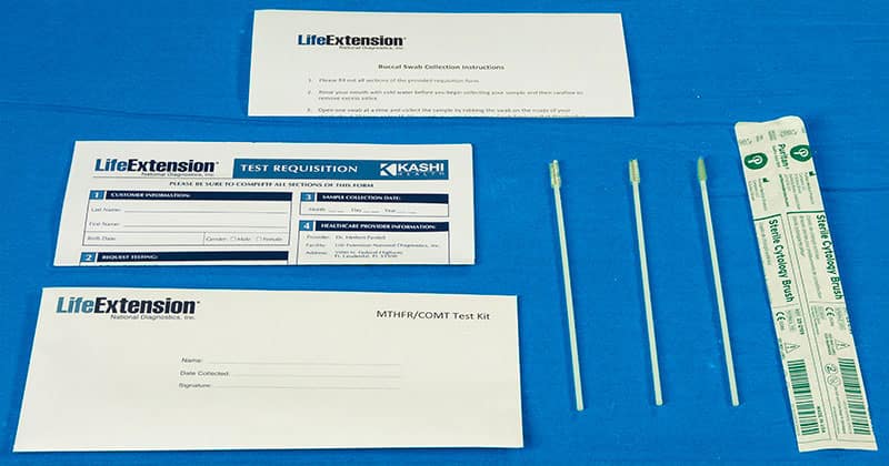 Thumbnail 2 of 2: MTHFR/COMT Genetic Methylation Profile Cheek Swab