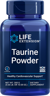 Taurine Powder 300 grams - Life Extension