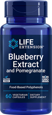 Blueberry Extract and Pomegranate 60 vegetarian capsules - Life Extension