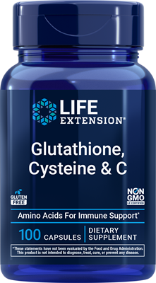 Glutathione, Cysteine & C 100 capsules - Life Extension