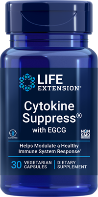 Cytokine Suppress® with EGCG 30 vegetarian capsules - Life Extension
