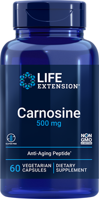 l carnitine test life extension Vitamins and Supplements Rooted in Science Carnosine, 60 vegetarian capsules -