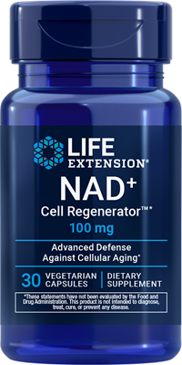 NAD+ Cell Regenerator™, 100 mg, 30 vegetarian capsules