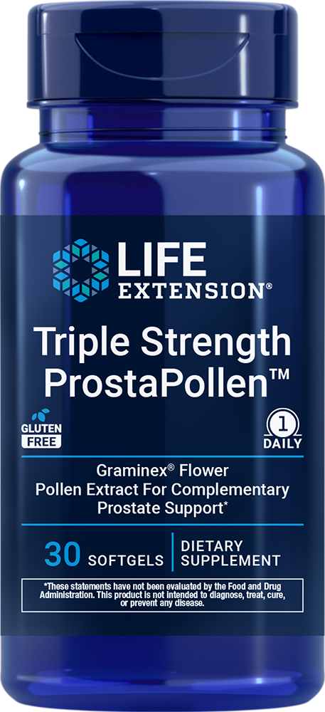 Triple Strength ProstaPollen™, 30 softgels - Life Extension
